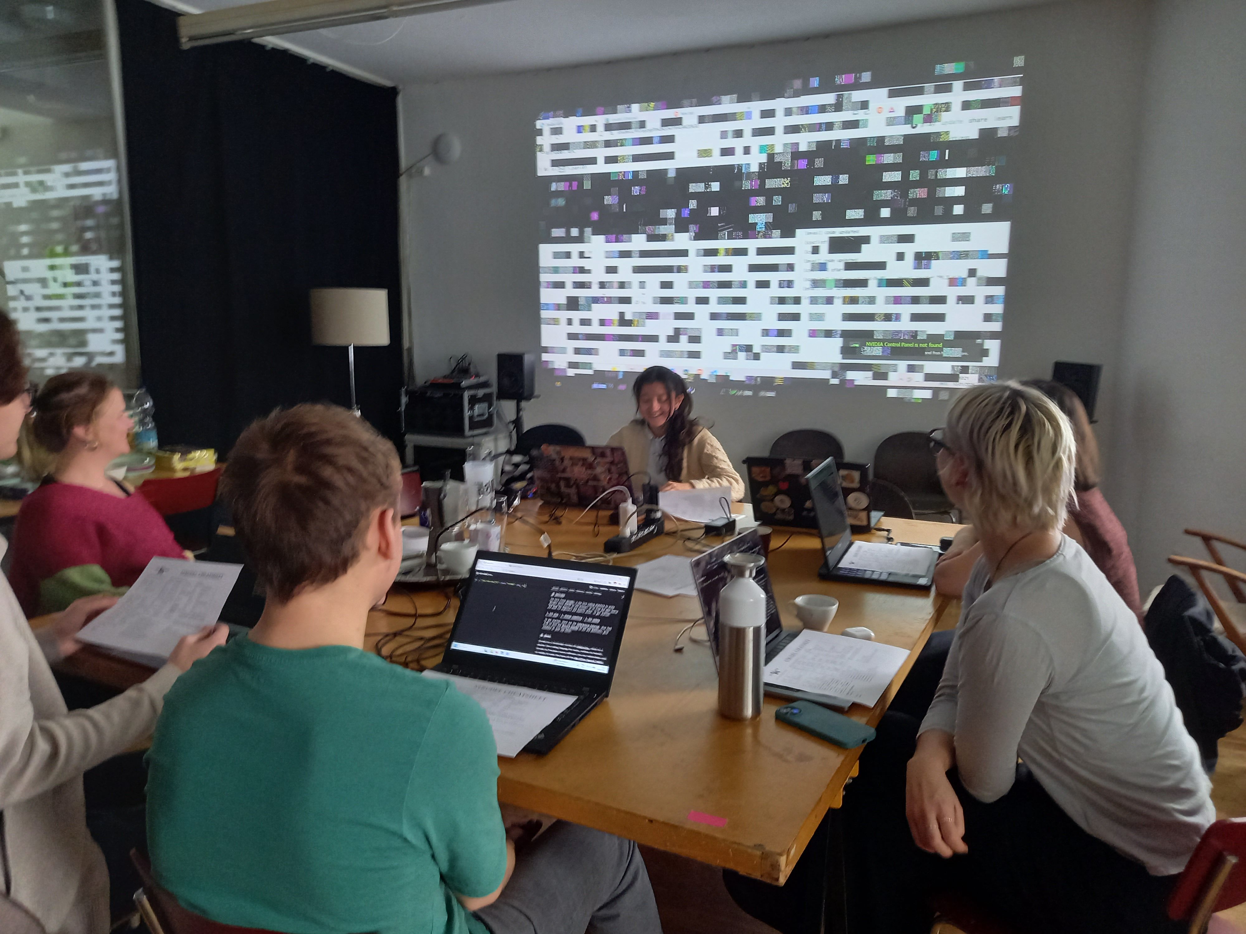 Pic of the workshop. Photo by Gorka Egino.