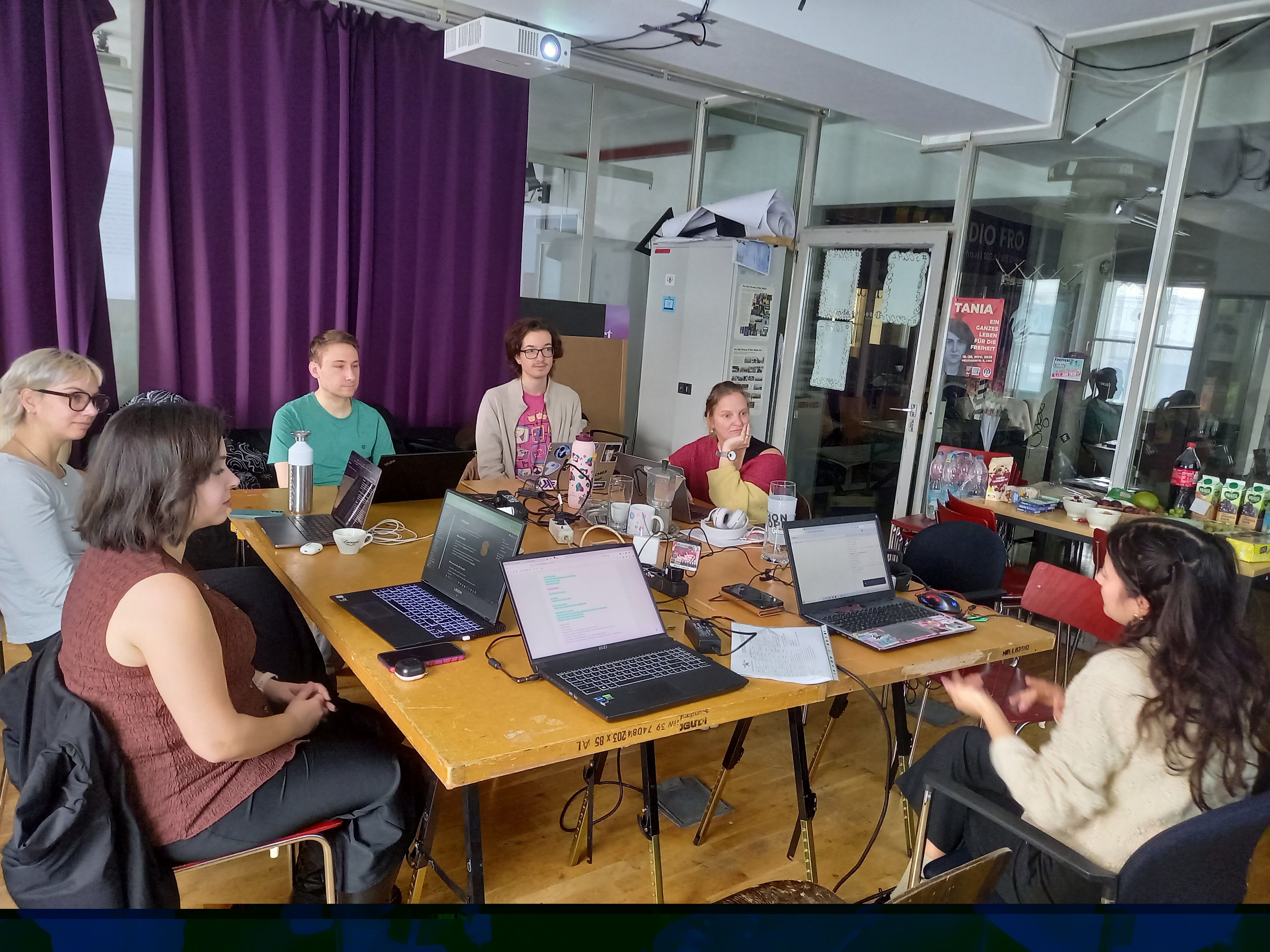 Pic of the workshop. Photo by Gorka Egino.