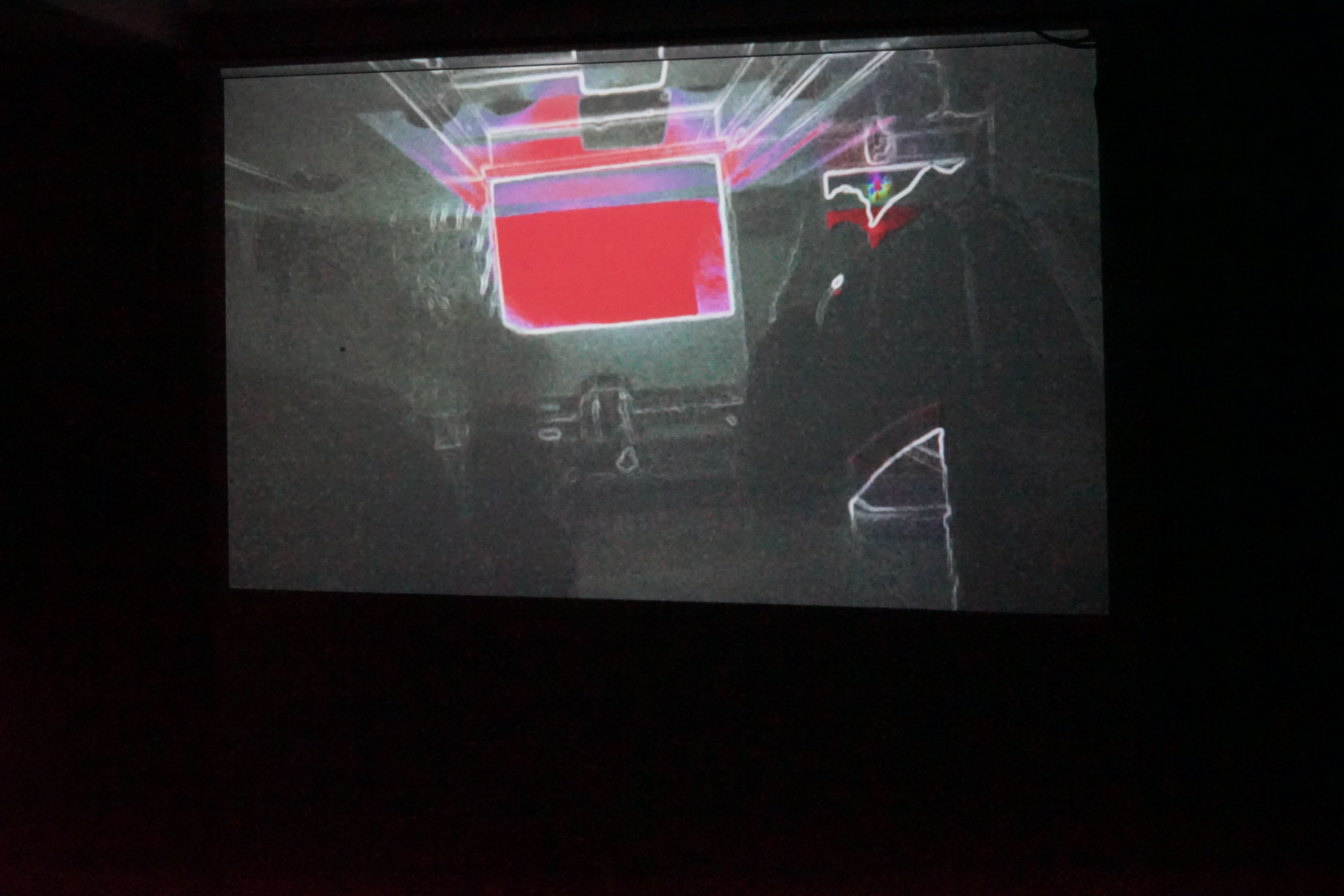 Photo of Nyx's projection